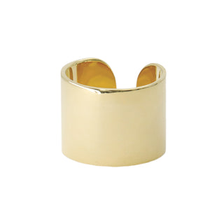 Miphologia Jewelry Cigar Band Ring - 18ct Gold Vermeil at €68