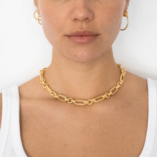 Retro Chain In Gold Plated
